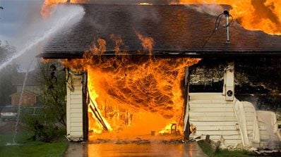 fire damage